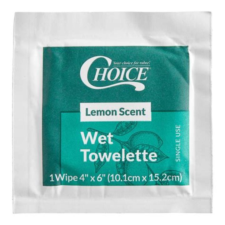 Whats a moist towelette?