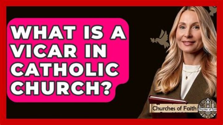Whats a vicar apostolic?