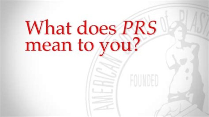 Whats does prs mean?