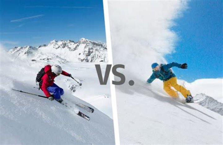 Whats faster skiing or snowboarding?