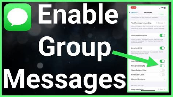 Whats group messaging on iphone?