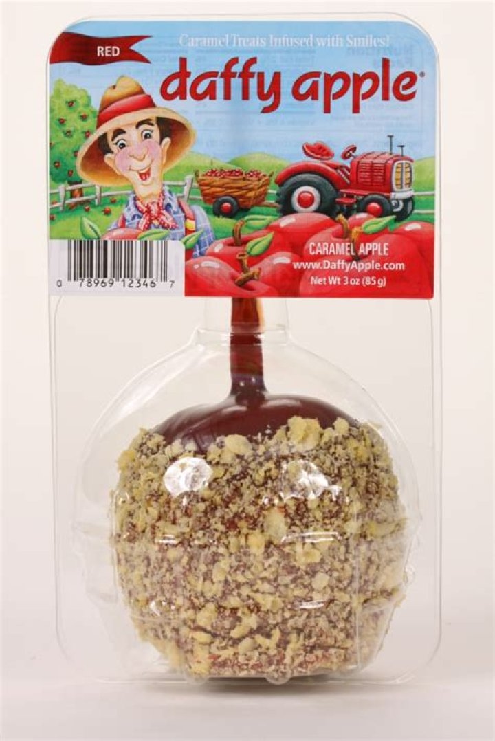 Whats on a daffy apple?