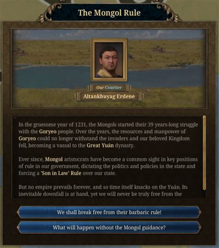 Whats the mongol rule?