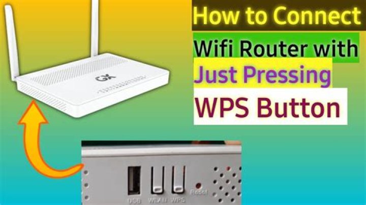 Whats the wps button on a router?