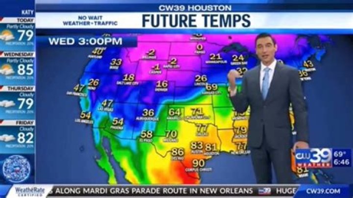 When a meteorologist says that there is a 30?