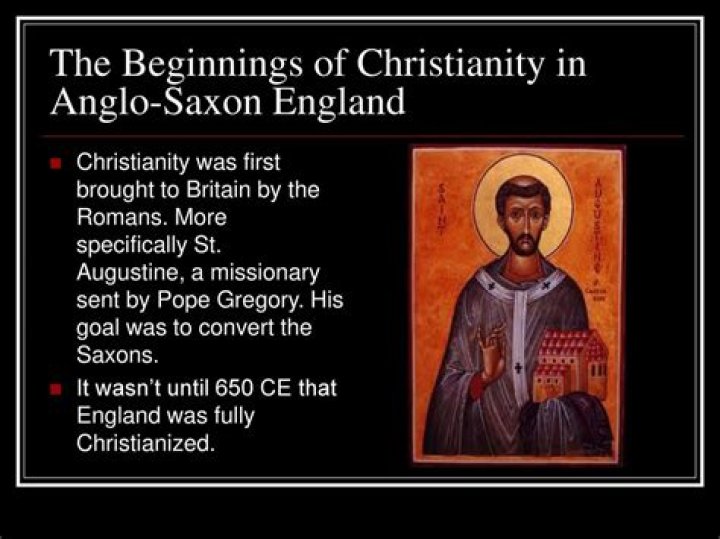 When did christianity come to england?