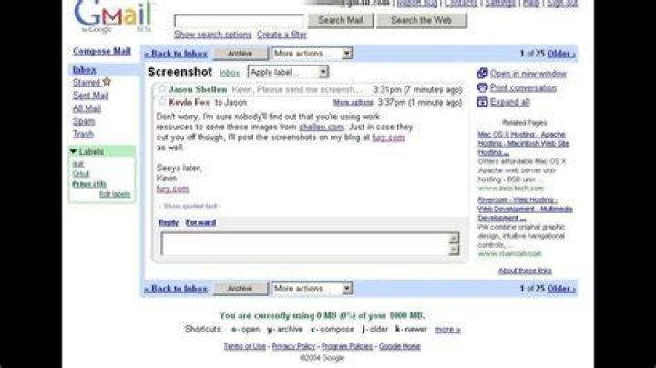 When did gmail come out?