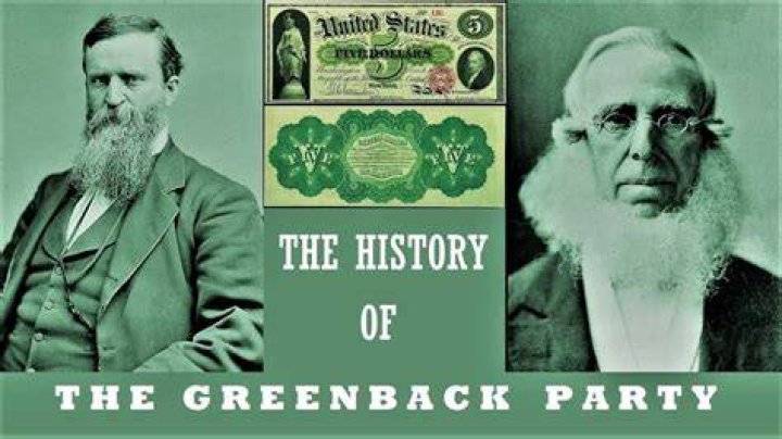 When did the greenback party formed?