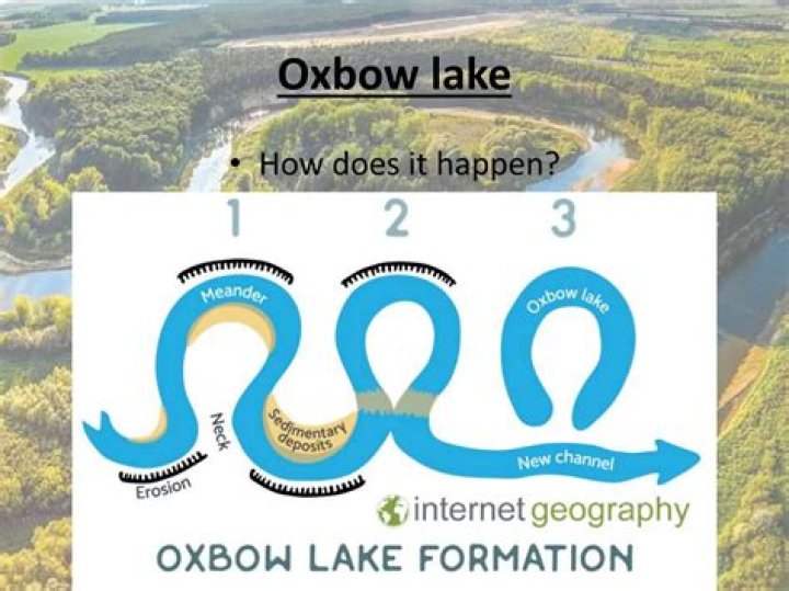 When does an oxbow lake form?