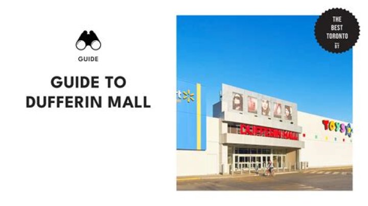 When does dufferin mall close?