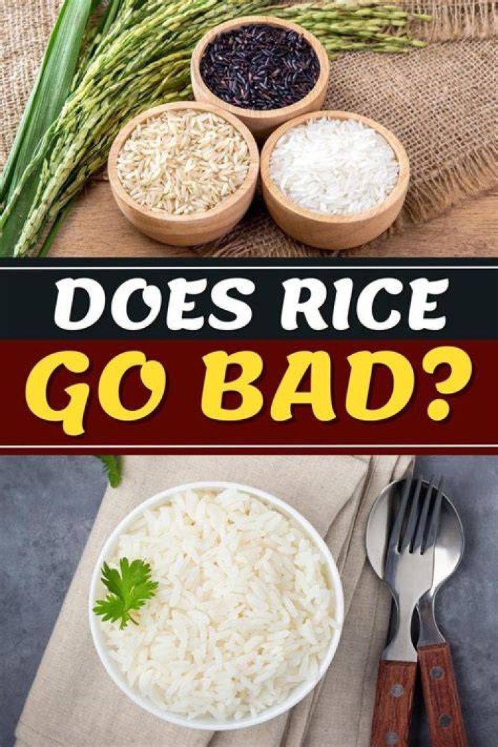 When does rice water go bad?