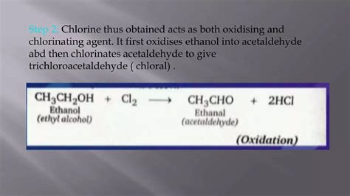 When ethyl alcohol reacts with thionyl chloride?