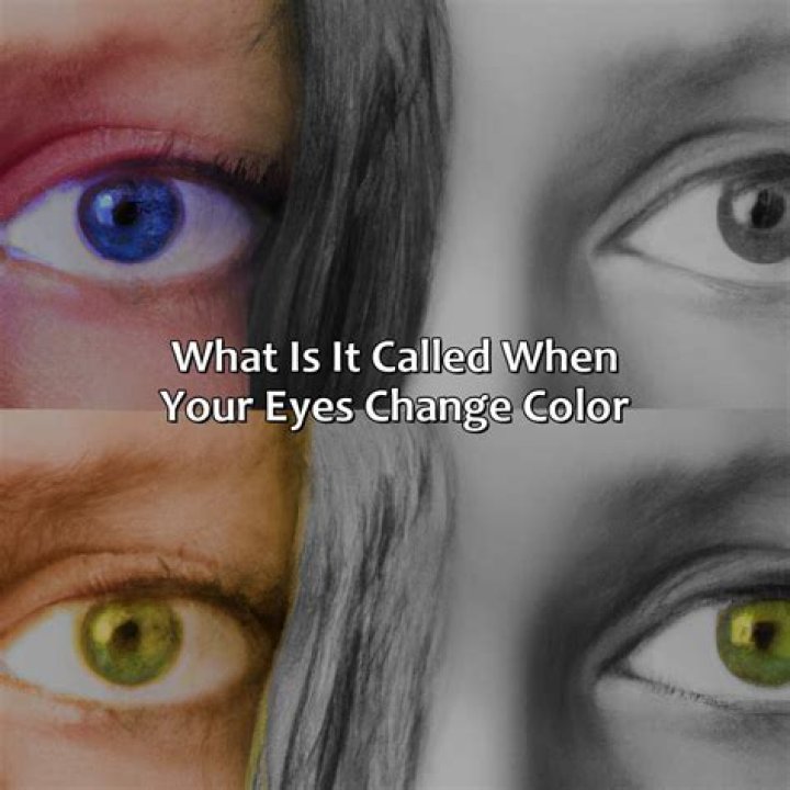 When eyes change color?