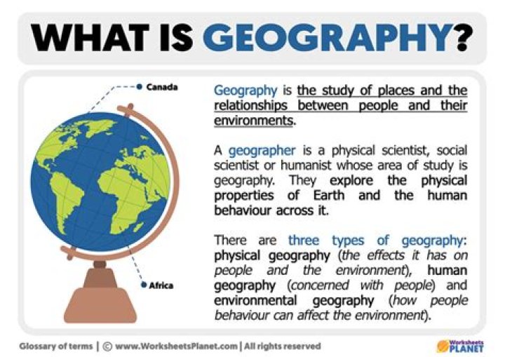 When is geography taught?
