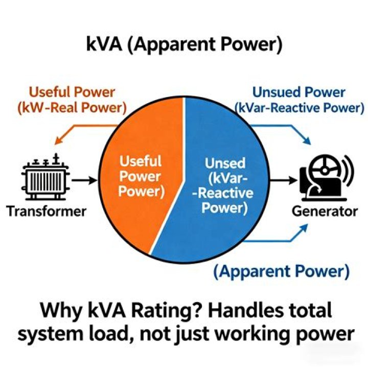 When is kva and kw the same?