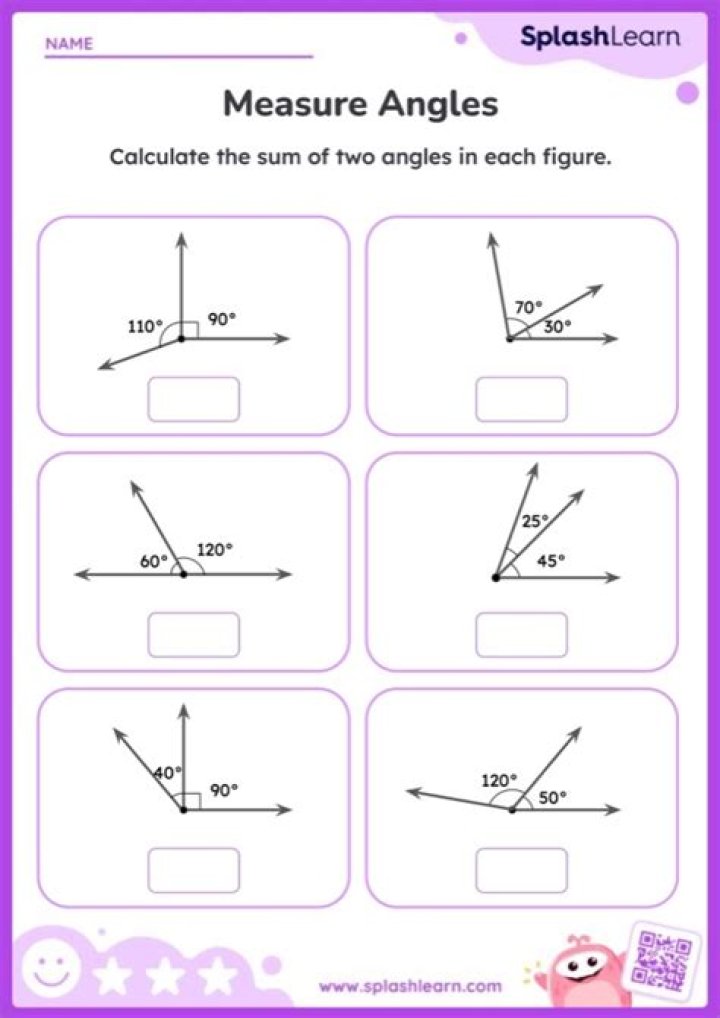 When sum of two angles?