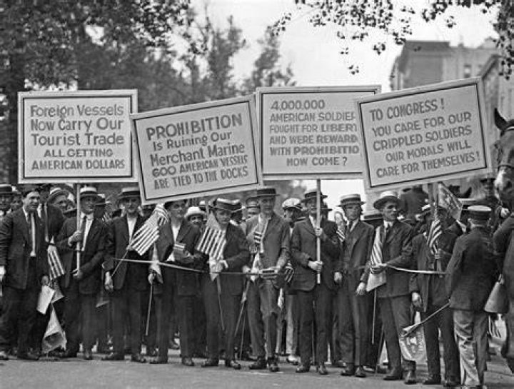 When was prohibition passed?