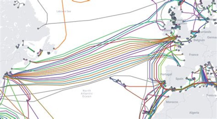 When was the atlantic cable laid?