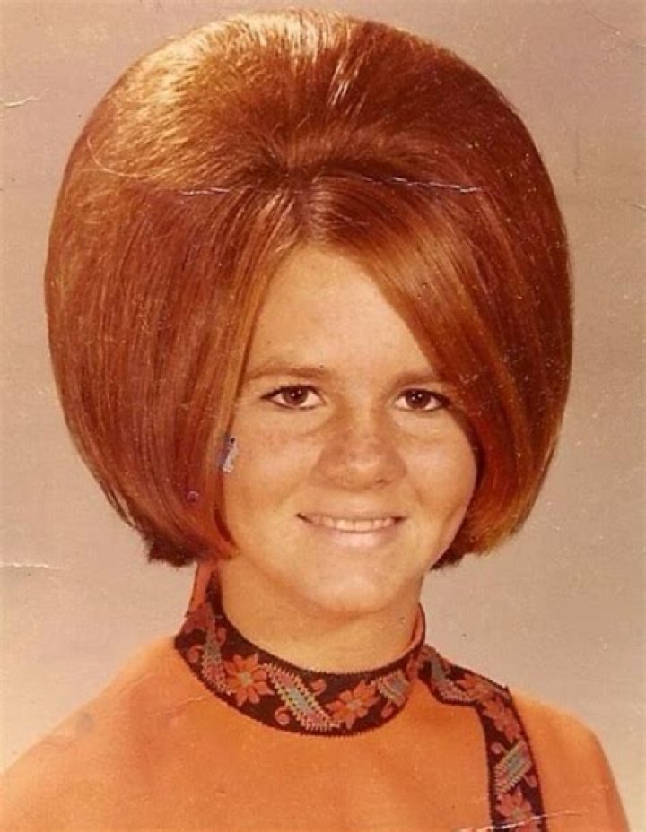 When was the bouffant hairstyle popular?