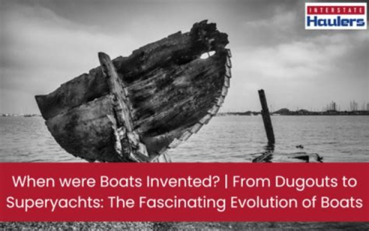 When were dugout boats invented?