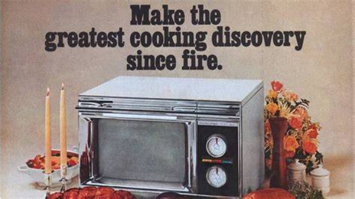 When were microwaves invented for home use?