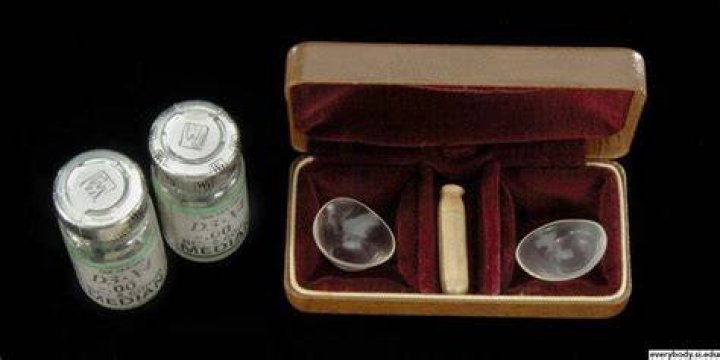 When were scleral lenses invented?