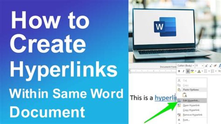 Where's hyperlink in word?