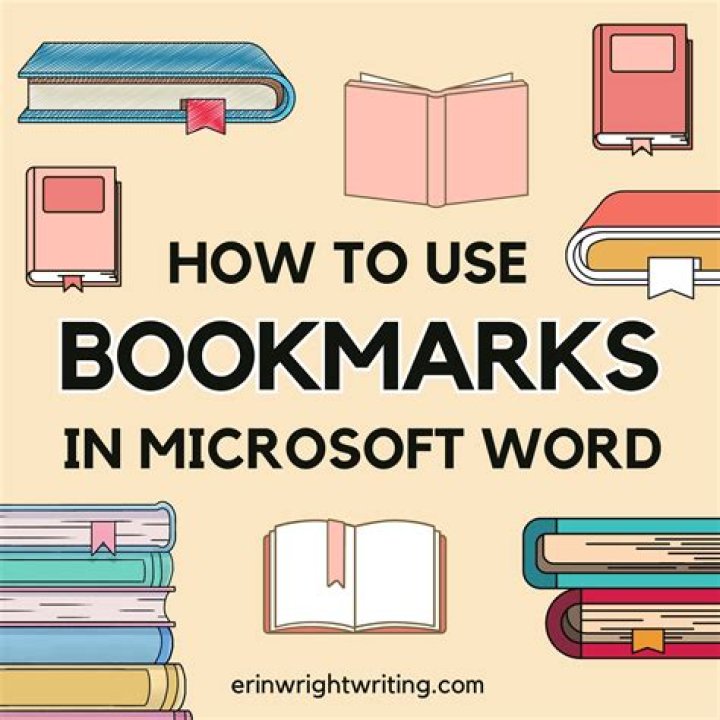 Where are bookmarks in word?