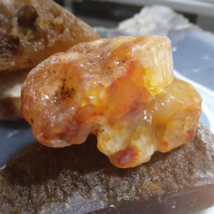 Where are carnelians found?
