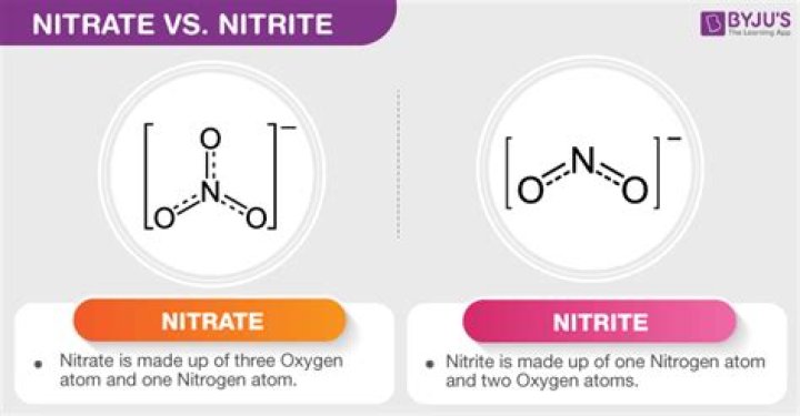 Where can nitrite be found?