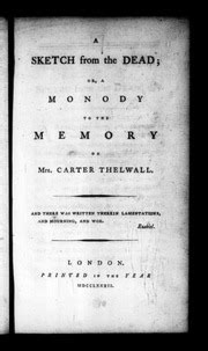 Where did the monody come from?