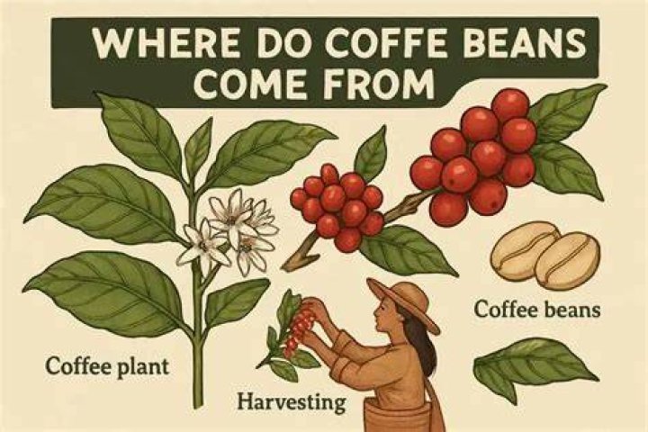 Where did the name coffee come from?