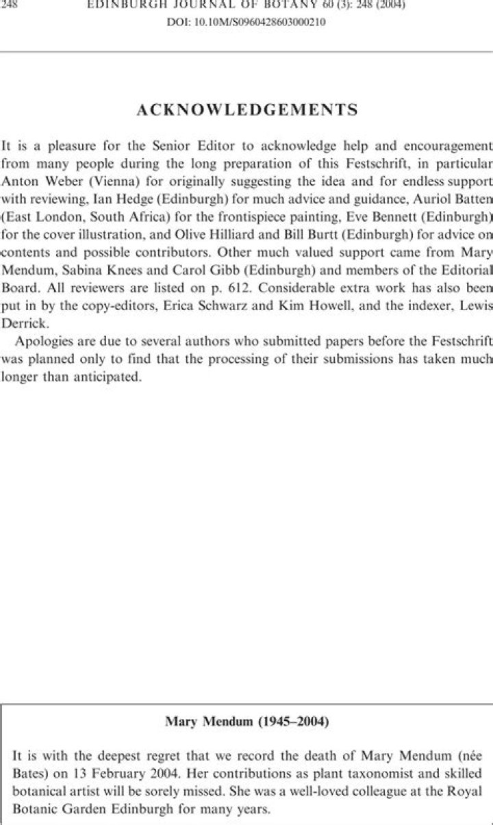 Where do acknowledgements go in a paper?