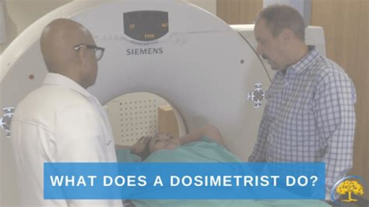 Where does a dosimetrist work?