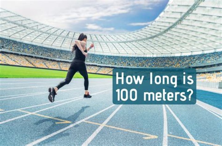 Where is 100 m?