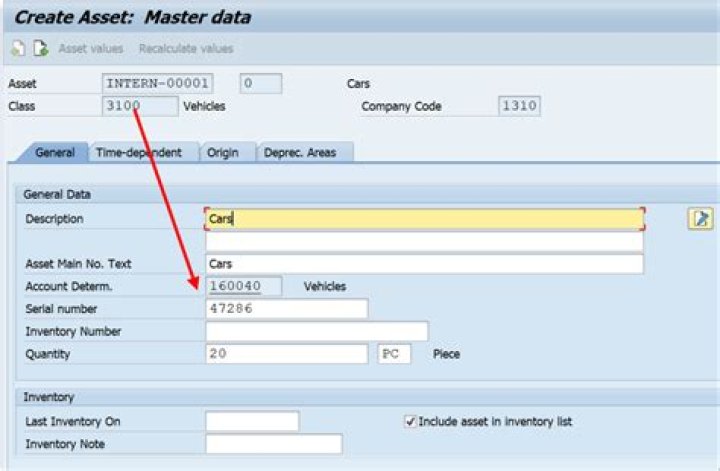 Where is asset account?