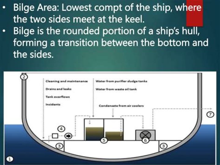Where is bilge water?