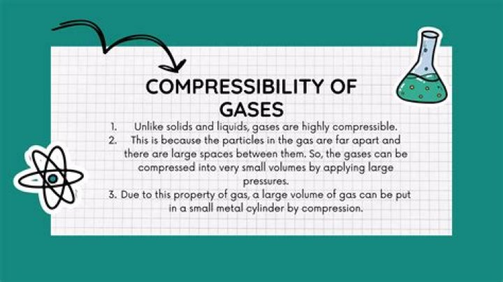 Where is compressibility of gases?