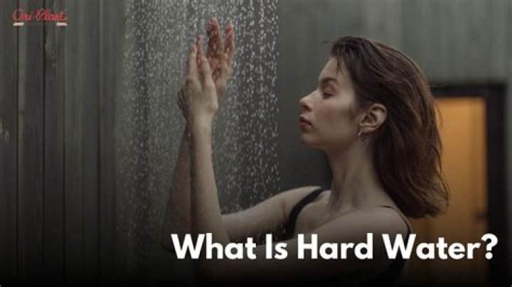 Where is hard water used?