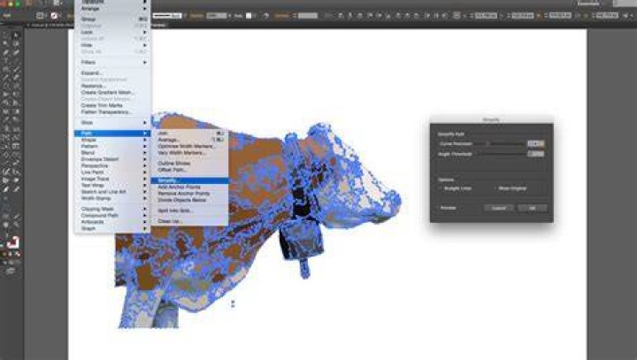 Where is image trace in illustrator?