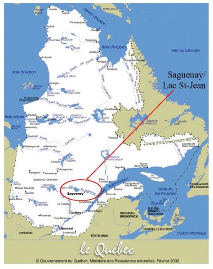 Where is saguenay lac st jean?