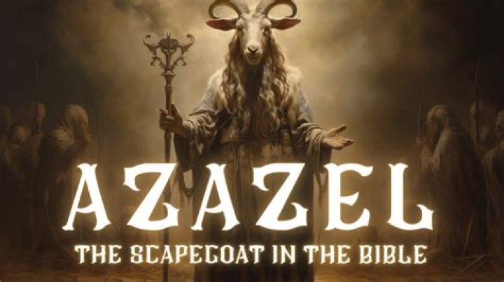 Where is scapegoat mentioned in the bible?