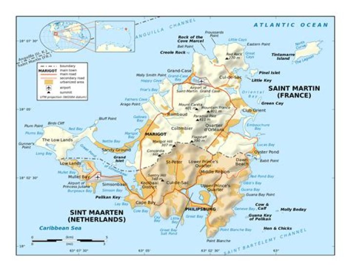 Where is st maarten airport located?
