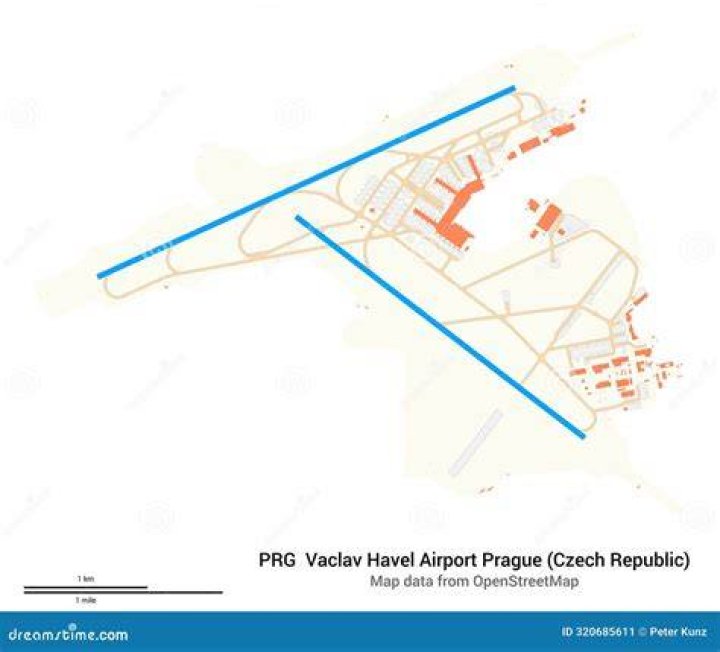 Where is vaclav havel airport?
