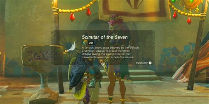 Where to repair scimitar of the seven?