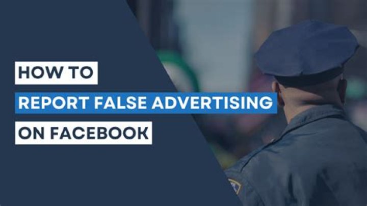 Where to report false advertising?