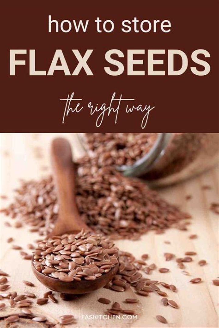 Where to store flax seeds?