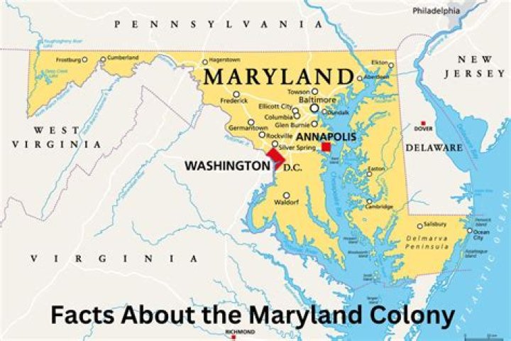 Which colony was maryland?