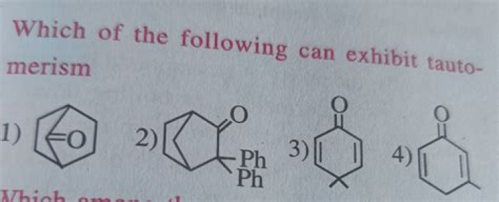 Which compounds exhibit tautomerism?