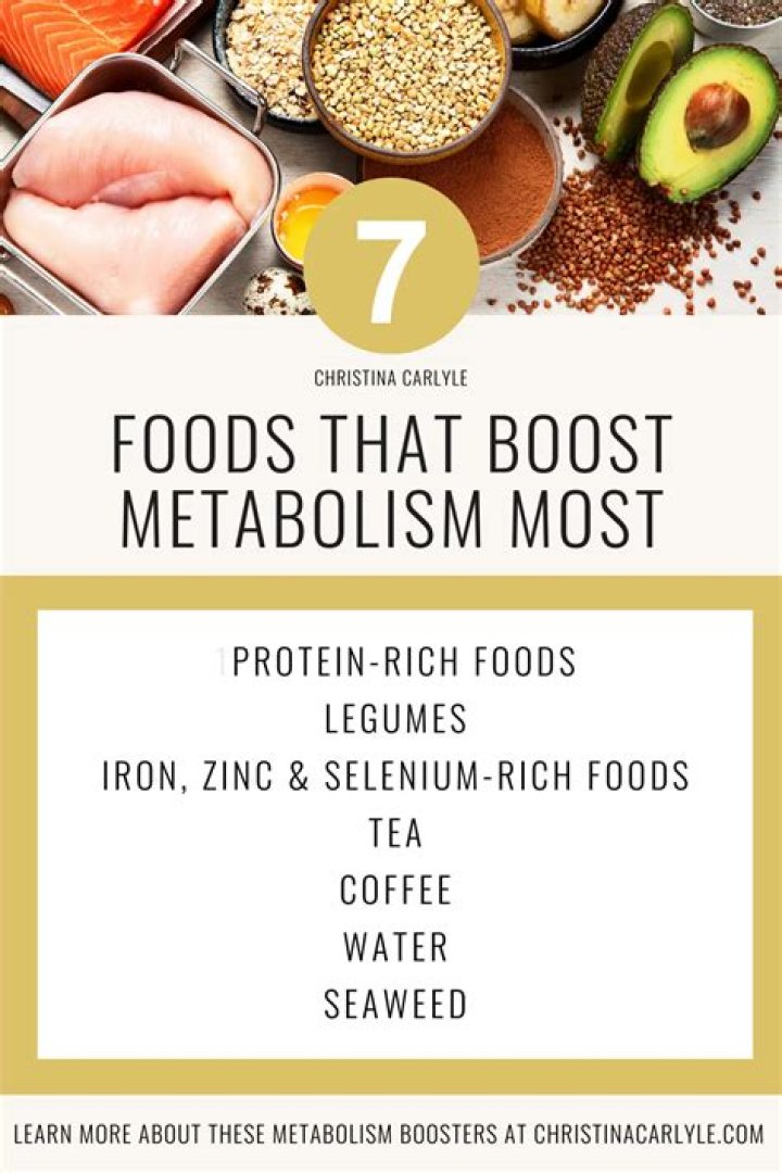 Which foods fasten your metabolism?